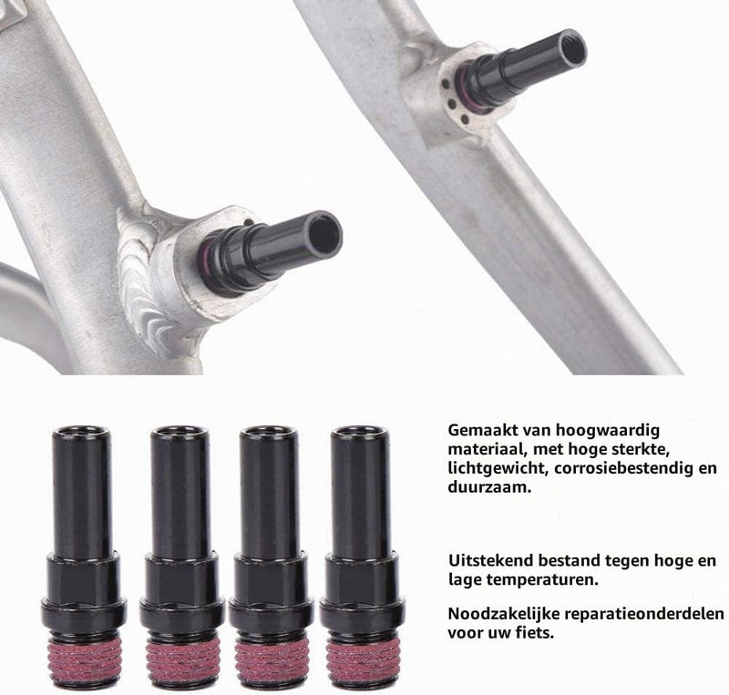 Load image into Gallery viewer, V-brake bevestigingsbouten 4 stuks M8 M10 voor mountainbike frame en voorvork – remschroeven – fietsonderdelen
