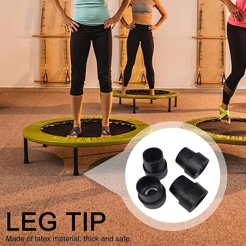 Laden Sie das Bild in Galerie -Viewer, Trampoline pootdoppen 10 stuks voor 25 mm poten van antislip rubber – voetdoppen – trampoline accessoires
