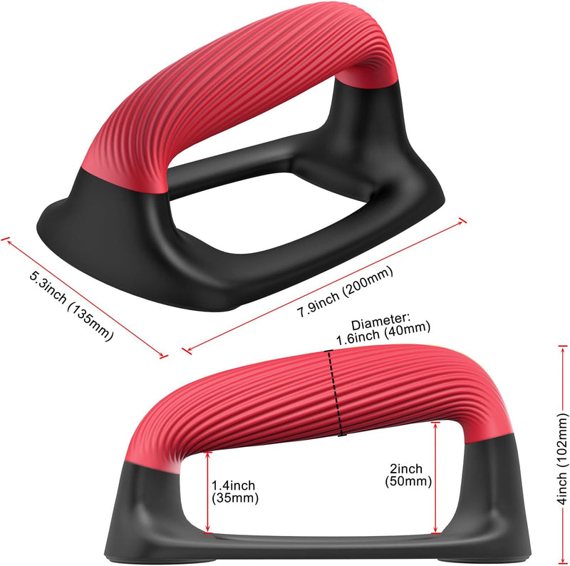 Load image into Gallery viewer, Push-up bars met zachte ergonomische handgrepen en antislip basis – opdruksteunen – fitness accessoires
