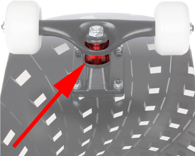 Carica immagine in Galleria Viewer, Skateboard bushings 90A 4 stuks met washers zwart – stuurrubbers – longboard skateboard accessoires
