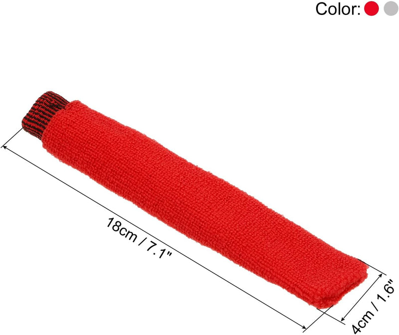 Load image into Gallery viewer, Badminton handdoek grips 2 stuks antislip en zweetabsorberend grijs-rood – racket overgrips – badminton accessoires
