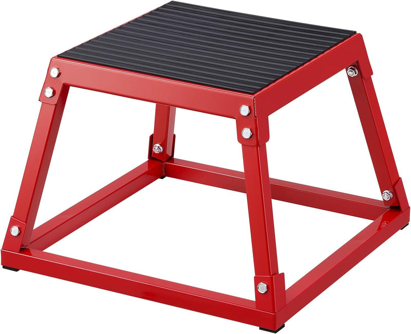 Załaduj obraz do przeglądarki galerii, Plyo box set 3 stuks 30 46 en 61 cm van staal tot 227 kg – jump box – plyometrische training
