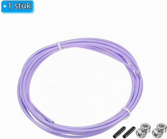 Speed jump rope vervangingskabel 3 meter x 2,5 mm lichtgroen – springtouw kabel – fitness accessoires