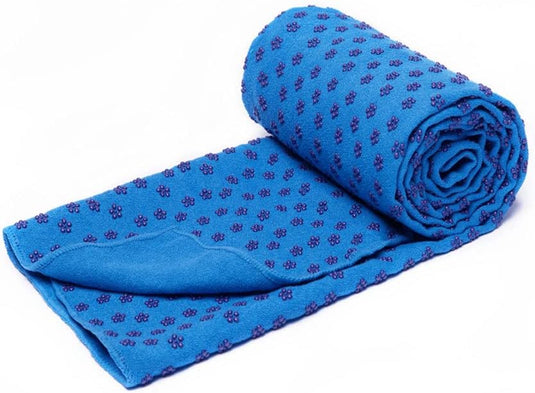 Antislip sneldrogende yogahanddoeken (6 kleuren) met draagtas van mesh, extra lang (62 x 183 cm)