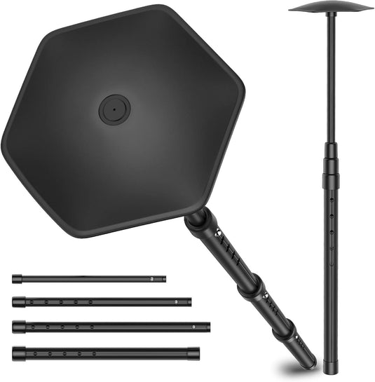 Telescopische golftassteun 50-134 cm met opbergtas
