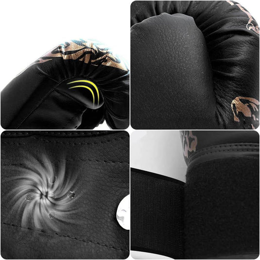 Gants de boxe pour enfants 6 oz rouges