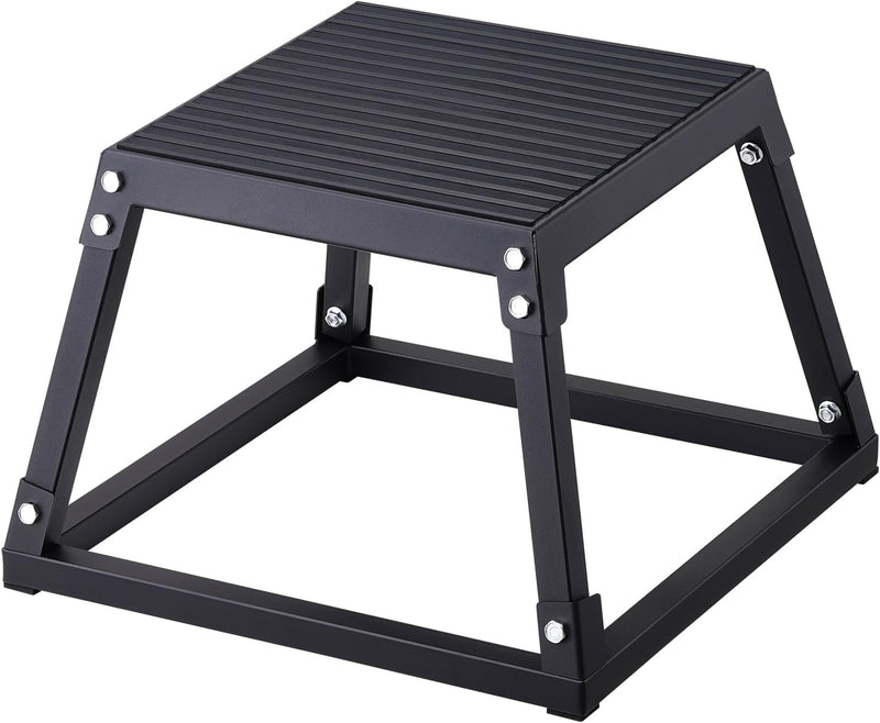 Załaduj obraz do przeglądarki galerii, Plyo box set 3 stuks 30 46 en 61 cm van staal tot 227 kg – jump box – plyometrische training
