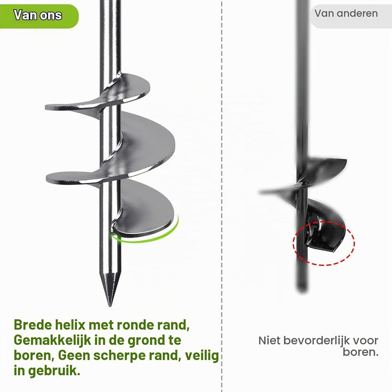 Load image into Gallery viewer, Grondankers 6 stuks 45 cm heavy duty met spanbanden en booradapter – trampoline ankers – stormankers
