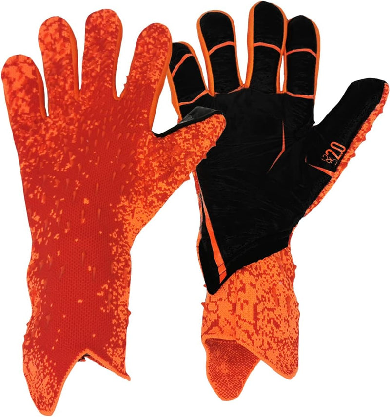 Load image into Gallery viewer, Voetbal Goalkeeper Handschoenen voor jongens, kinderen, volwassenen, voetbalkeeperset, premium keepershandschoenen, super grip en bescherming, maat 6/7/8/9/10
