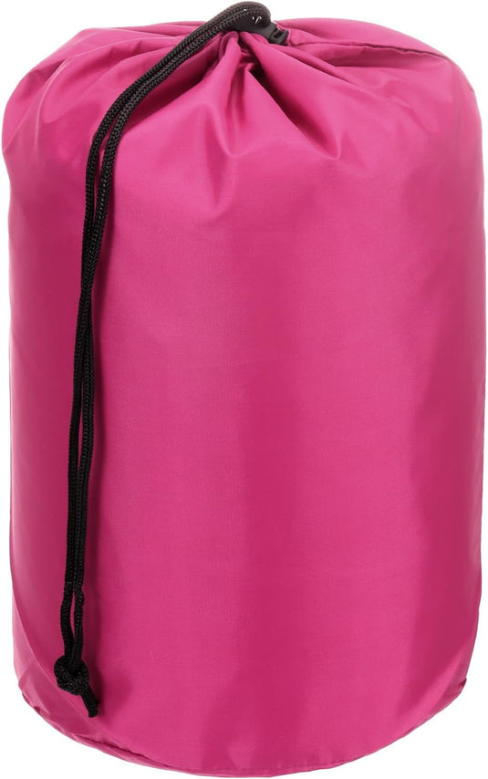 Waterdichte opbergzak 34,5 x 67 cm met trekkoord donkergroen – stuff sack – camping accessoires