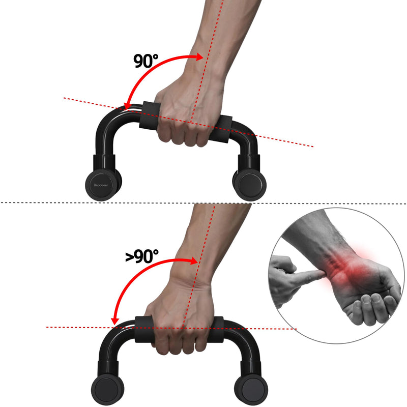 Load image into Gallery viewer, Push-up handgrepen voor krachttraining thuis verstelbaar – opdruksteunen – fitness accessoires
