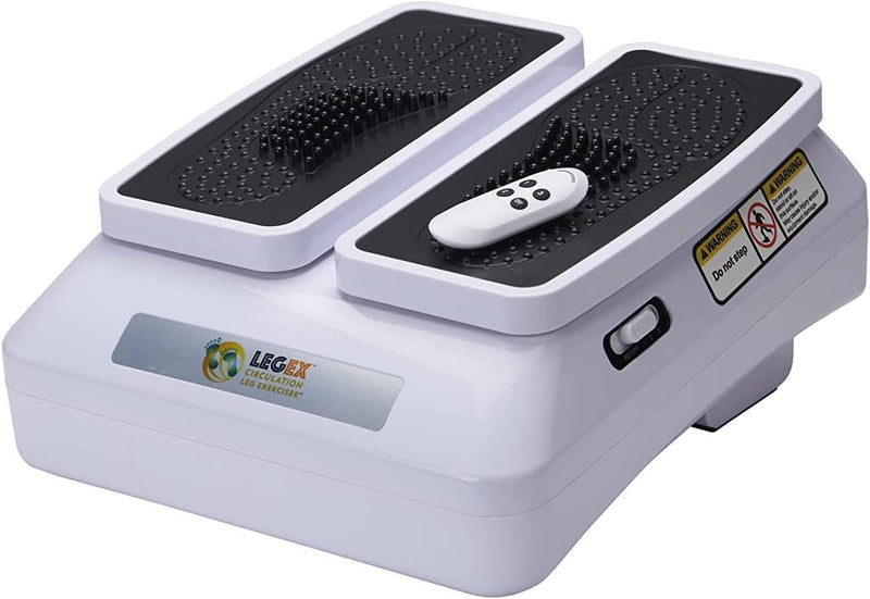 Laad afbeelding in Galerijviewer, BioEnergiser Leg Exerciser Pro Beentrainer, passieve training voor jong en oud, 3 niveaus, incl. afstandsbediening, zachte constante beweging, geschikt voor senioren, LEGEX Circulation Leg Oefener Pro
