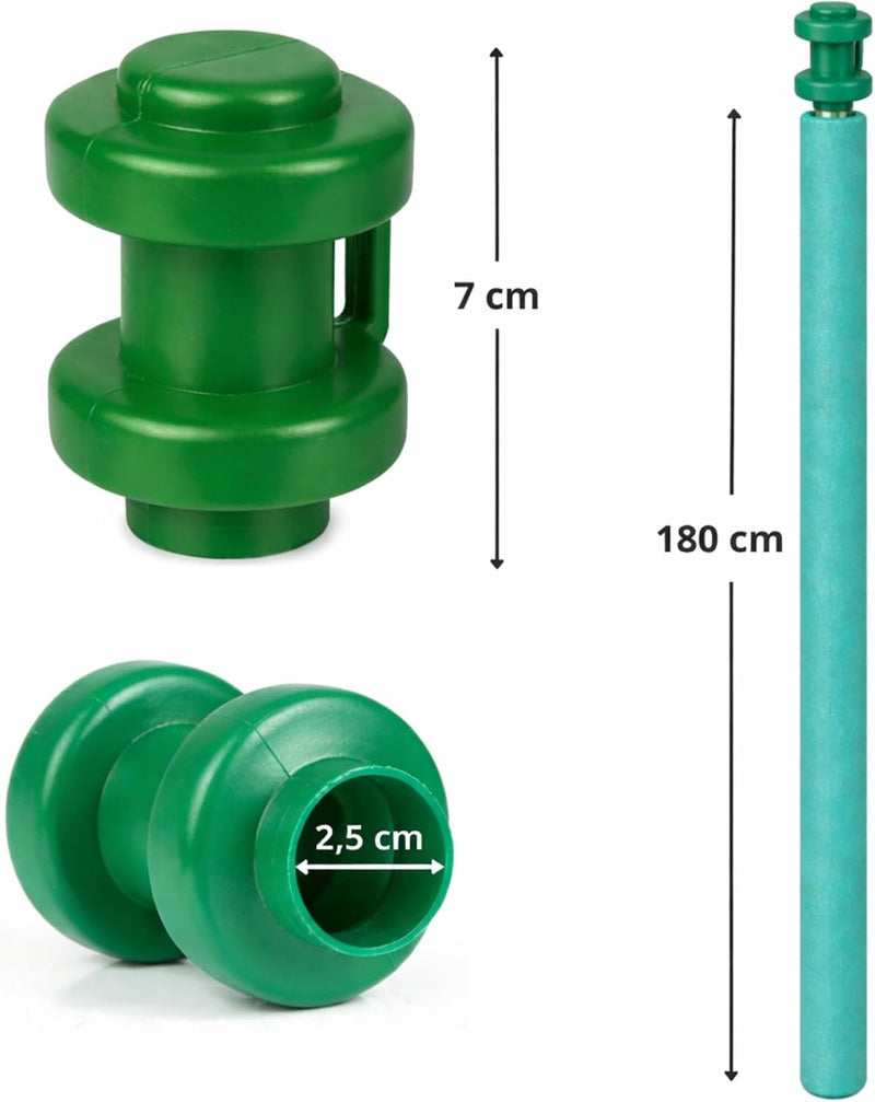 Załaduj obraz do przeglądarki galerii, Trampoline stangbescherming 8 stuks 180 cm van PE-schuim – schuimbuizen – trampoline accessoires
