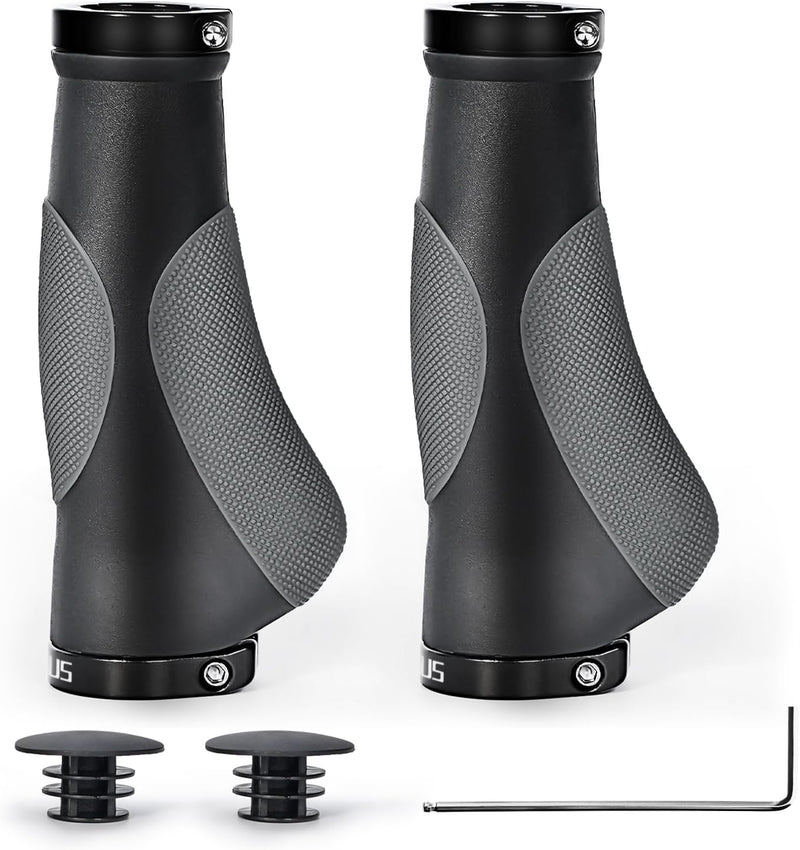 Chargez l'image dans la visionneuse de la galerie, Ergonomische fietshandvatten 22 mm voor draaigreepschakeling
