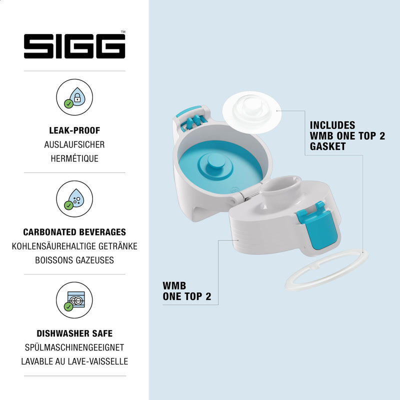 Laad afbeelding in Galerijviewer, Vervangende drinkfles dop met lekvrije sluiting en siliconen afdichting – flesdop – drinkfles accessoire
