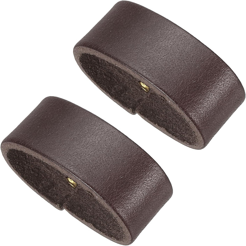Chargez l'image dans la visionneuse de la galerie, Leren riemlussen 2 stuks voor riemen 38-40 mm – riemhouders – vervangende keeper loops

