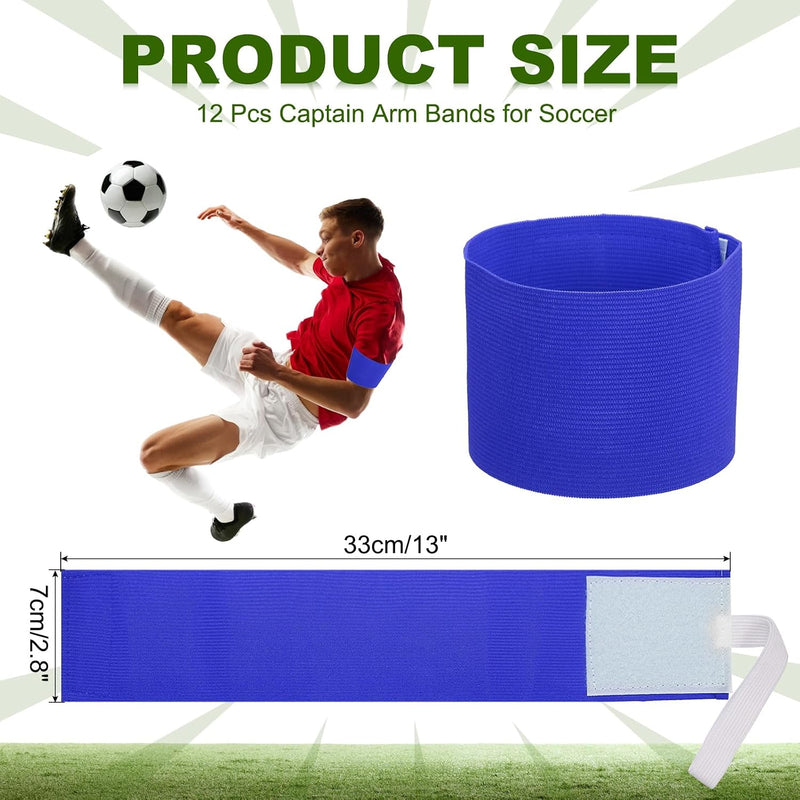 Chargez l'image dans la visionneuse de la galerie, Aanvoerdersbanden 18 stuks verstelbaar 33 x 7 cm – captain armbanden – voetbal accessoires
