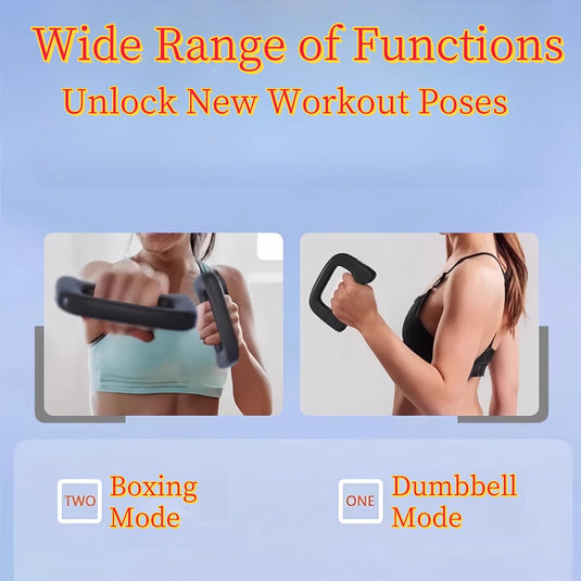 Neoprene Dumbbells with D-grip set of 2