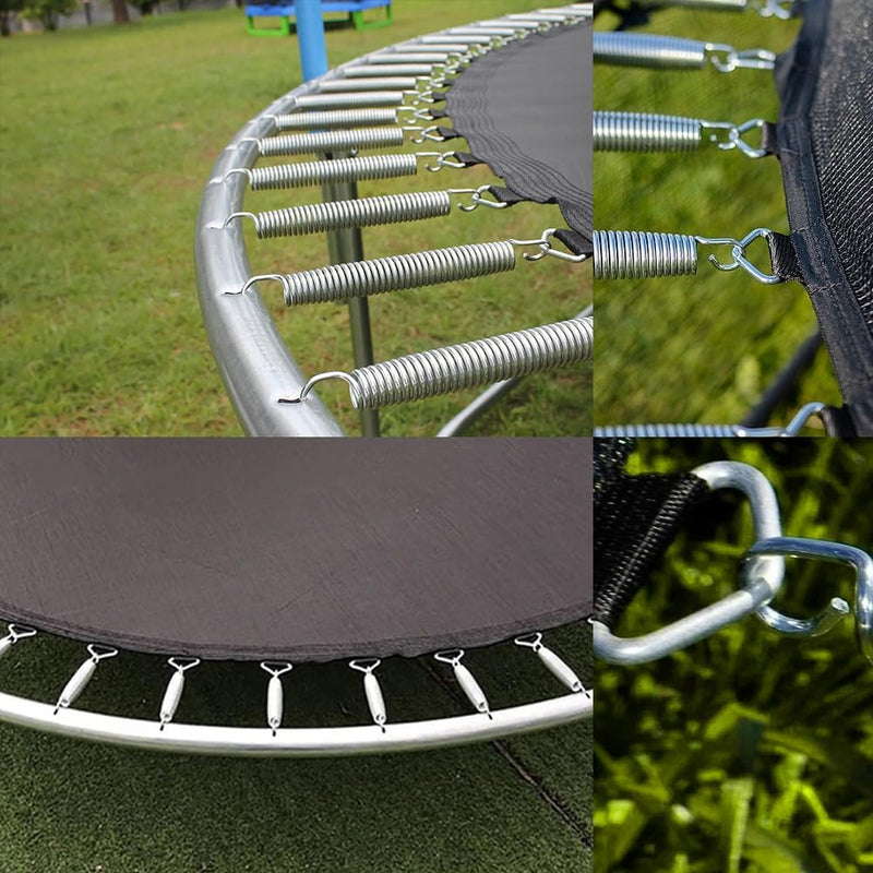 Laden Sie das Bild in Galerie -Viewer, Trampolineveren 8 stuks 140 mm met 2 T-haken – vervangingsveren – trampoline accessoires
