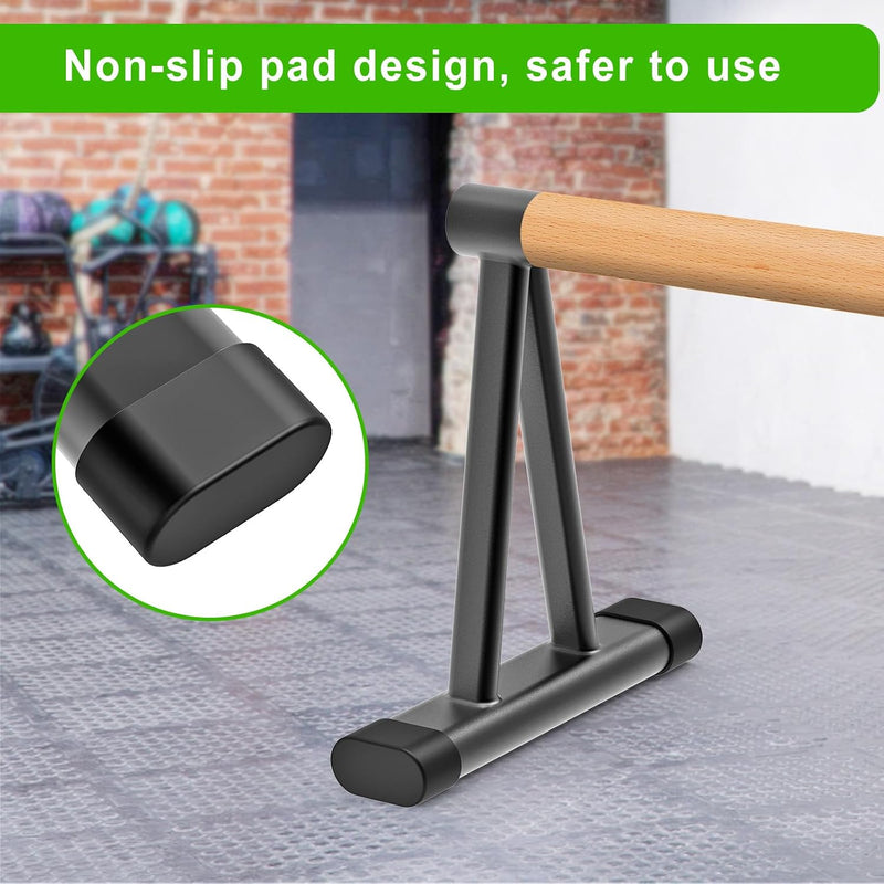 Laden Sie das Bild in Galerie -Viewer, Hoge parallettes 24 cm met antislip en gevoerde handgrepen tot 300 kg – push-up bars – calisthenics
