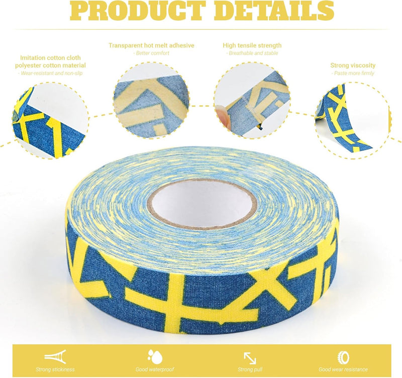 Laad afbeelding in Galerijviewer, Hockey grip tape 2,5 cm x 25 m
