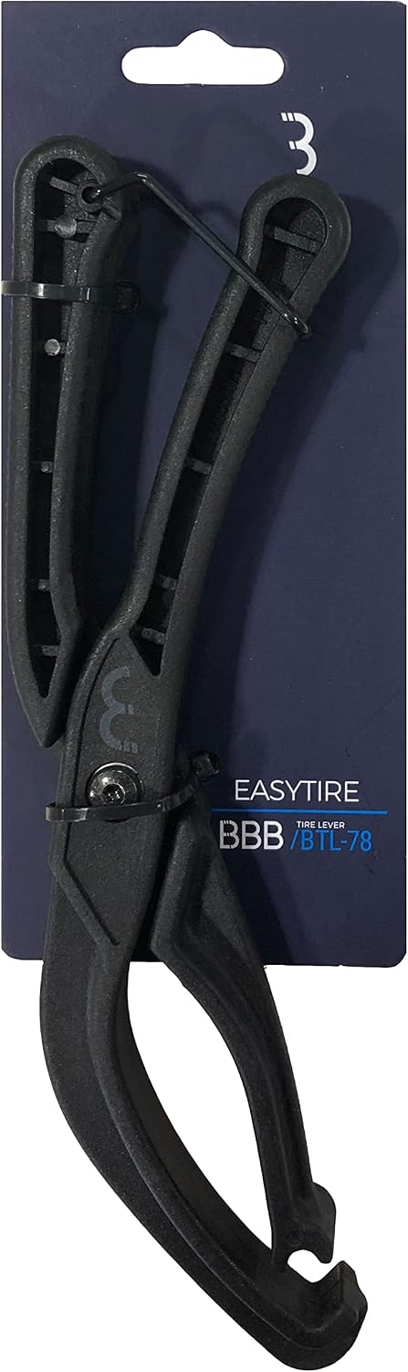 BBB Cycling EasyTire Bandengereedschap voor montage voor fietsbanden, zwart