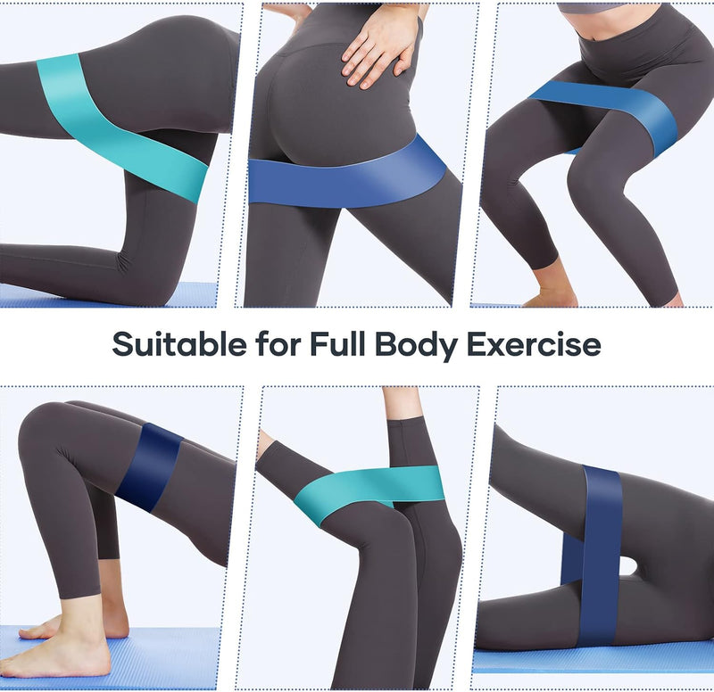 Load image into Gallery viewer, Fitness elastieken 5-delige set met verschillende weerstandsniveaus – weerstandsbanden – resistance bands
