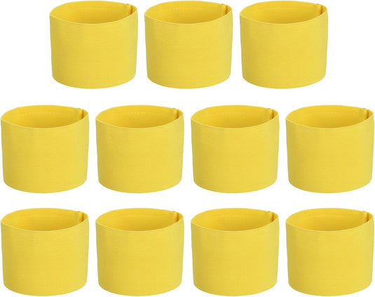 Aanvoerdersbanden 11 stuks verstelbaar 33 x 7 cm – captain armbanden – voetbal accessoires