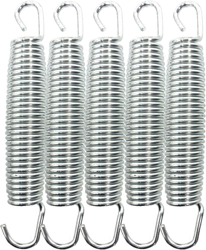 Laad afbeelding in Galerijviewer, Trampolineveer 147 mm van verzinkt staal – vervangingsveer – trampoline accessoires
