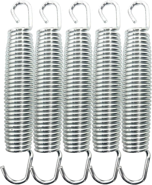 Trampolineveer 147 mm van verzinkt staal – vervangingsveer – trampoline accessoires
