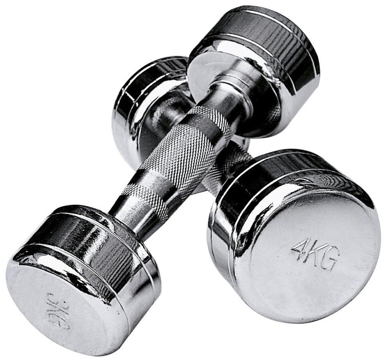 Laad afbeelding in Galerijviewer, Trendy Sport Chroom dumbbell - 1 stuk - 5,0 kg
