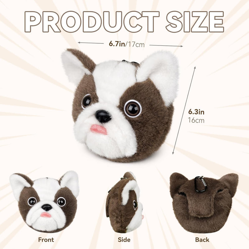 Load image into Gallery viewer, Golfclub beschermhoes met dierenontwerp en zachte pluche voering – dieren headcover – golfcadeau
