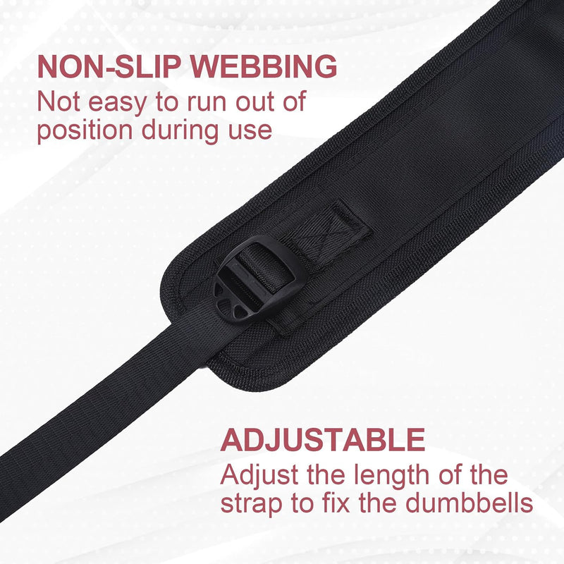 Chargez l'image dans la visionneuse de la galerie, Hip thrust riem voor biltraining zwart
