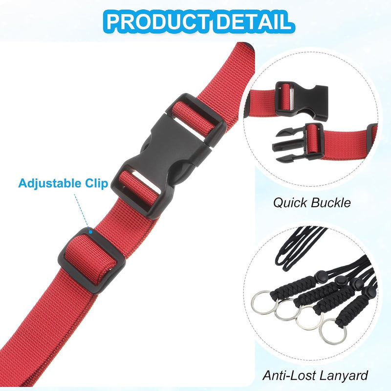 Load image into Gallery viewer, Verstelbare rugzak borstband set met snelgesp en veiligheidskoord – borstriem – outdoor accessoires
