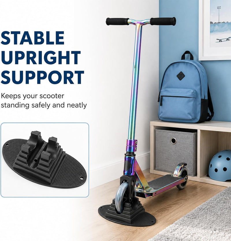 Load image into Gallery viewer, Universele Scooter Stand, Universele Stepstandaard voor Wielen van 95 mm tot 125 mm, Extra Stabiele Standaard, Stepstandaard voor Pro Freestyle Scooter, Stuntstep
