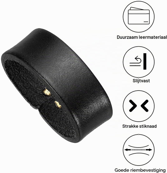 Leren riemlussen 2 stuks voor riemen 38-40 mm – riemhouders – vervangende keeper loops