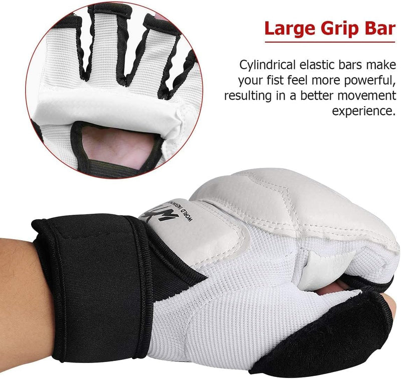 Laad afbeelding in Galerijviewer, Taekwondo Vechtsporthandschoenen, LangRay bokshandschoenen, punchinghandschoenen, MMA handschoenen voor sparring, martial arts, bokszak, trainingshandschoenen voor volwassenen en kinderen
