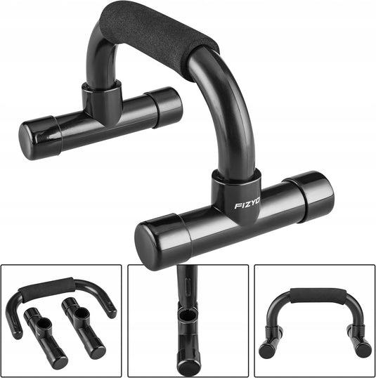 Opvouwbare push-up bars 2 stuks met schuimhandgrepen tot 200 kg – parallettes – calisthenics