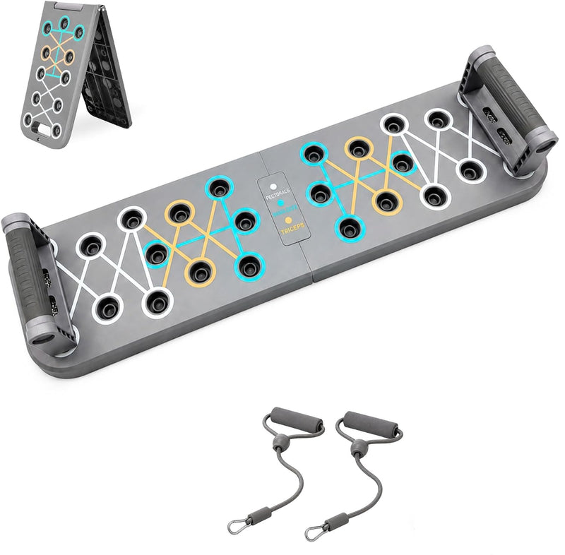 Laad afbeelding in Galerijviewer, Opvouwbaar push-up board met handgrepen 14-in-1
