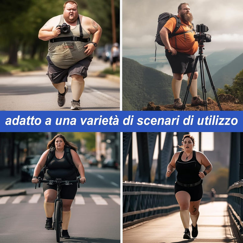 Load image into Gallery viewer, PUTUO Compressiesokken voor Dames en Heren: Compressiesokken Sokken voor Vliegen Atletiek Lopen Reizen Fietsen Sport 1 paar
