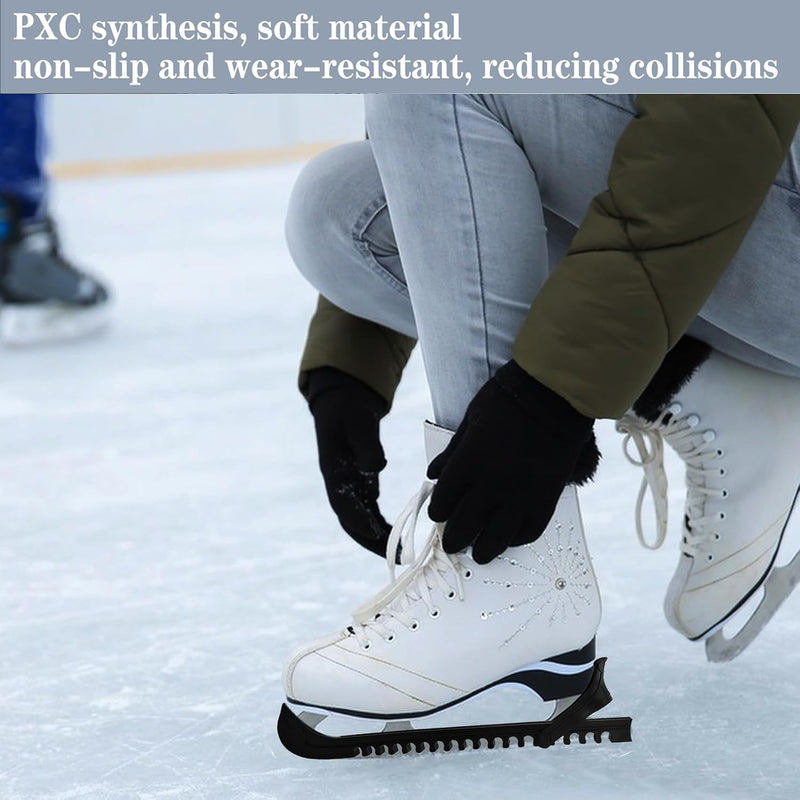 Laad afbeelding in Galerijviewer, Verstelbare schaatsbeschermers voor ijshockey- en kunstschaatsen – 1 paar
