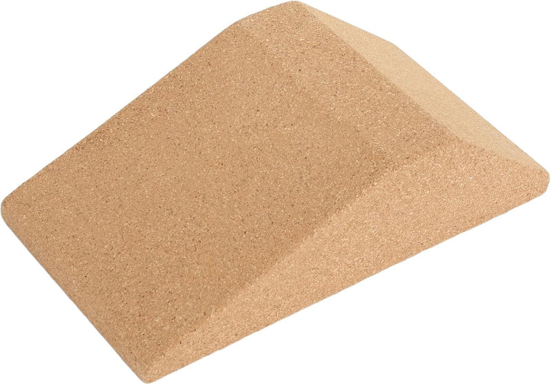 Załaduj obraz w przeglądarce galerii, Klocek treningowy pod pięty do przysiadów 23 x 12 x 6,5 cm z antypoślizgową, skośną powierzchnią – podwyższenie do przysiadów – rozciąganie łydek
