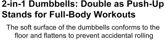 Verstelbare water dumbbells set 2-in-1 zwart
