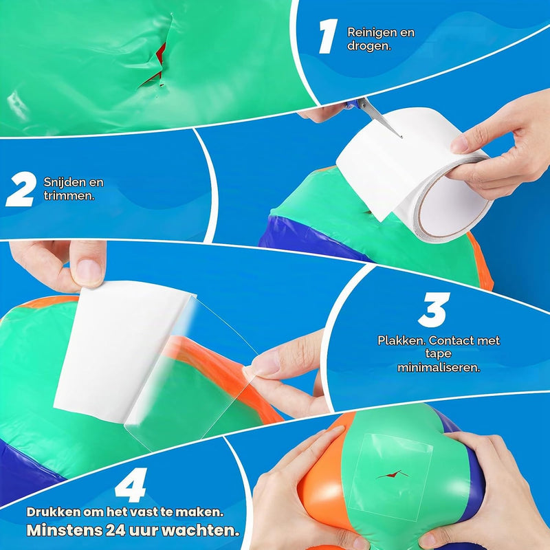 Laden Sie das Bild in Galerie -Viewer, Waterdichte reparatietape 5 m x 8 cm transparant van TPU – reparatietape – outdoor accessoires
