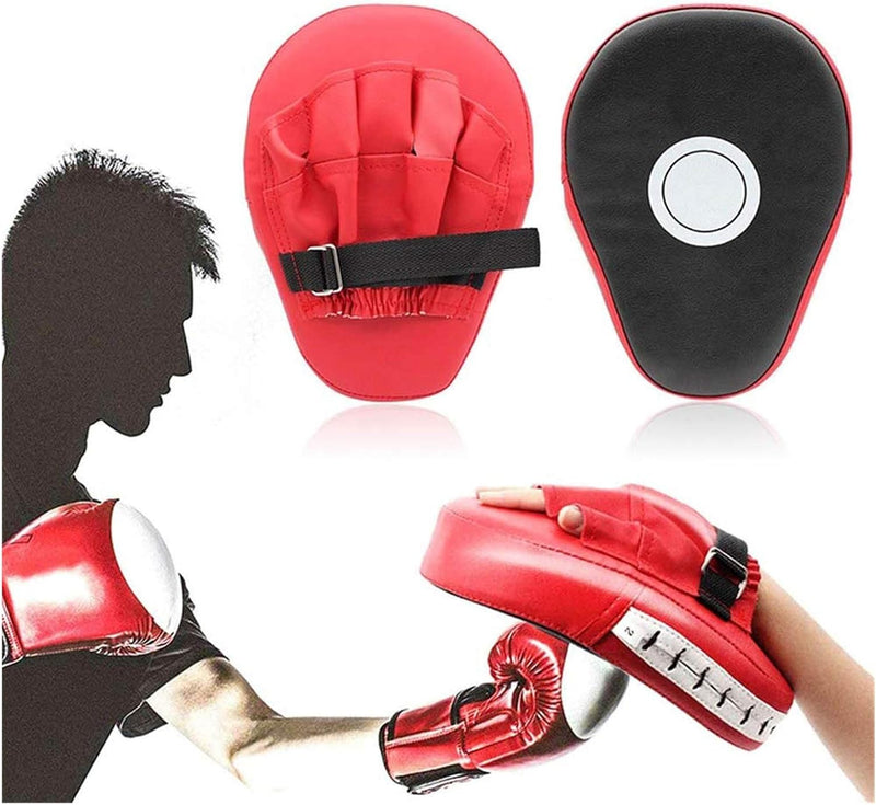 Load image into Gallery viewer, Doel Kick Boxing Pads Wanten Leren Boksen Schild Curve Boksen Pad Gebogen Leer Boksen Pads MMA Muay Thai Training
