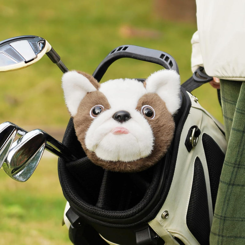 Load image into Gallery viewer, Golfclub beschermhoes met dierenontwerp en zachte pluche voering – dieren headcover – golfcadeau
