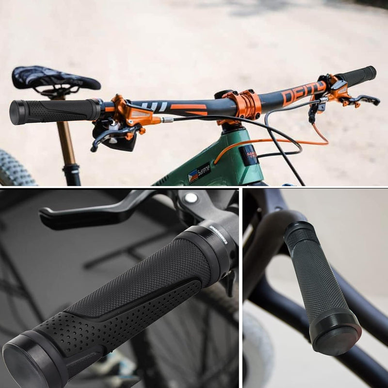 Chargez l'image dans la visionneuse de la galerie, Fietshandvatten set 22 mm zwart antislip
