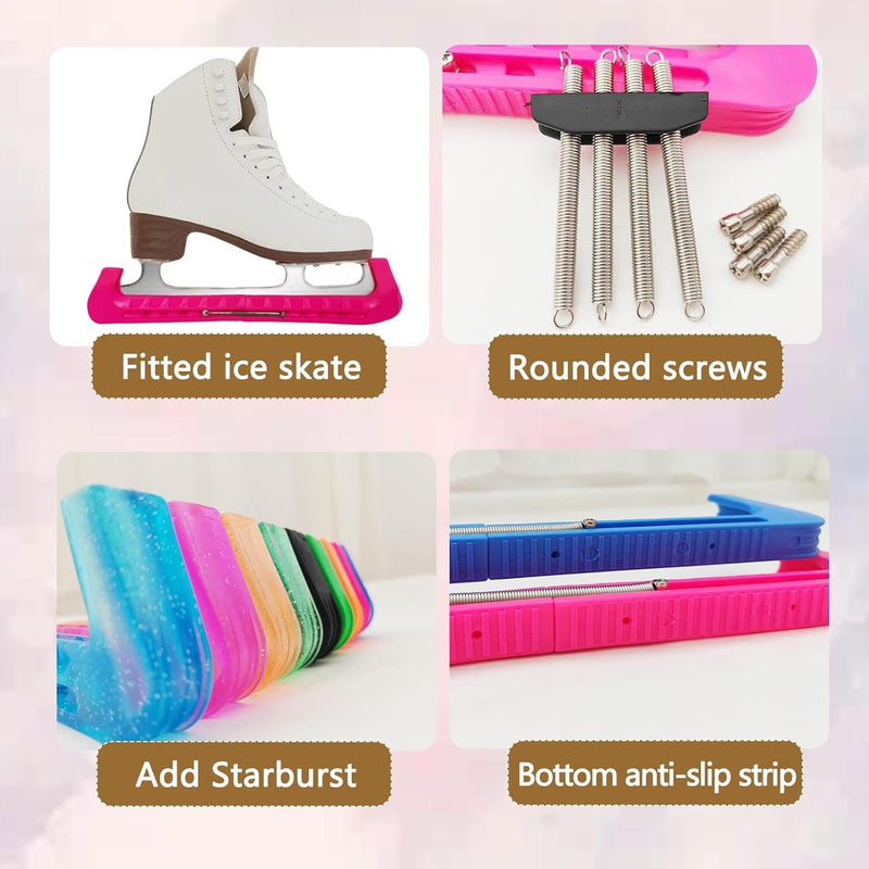 Load image into Gallery viewer, Schaatsbeschermers met zachte blade covers – complete set
