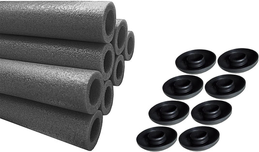 Trampoline stangbescherming 8 stuks 180 cm van PE-schuim – schuimbuizen – trampoline accessoires