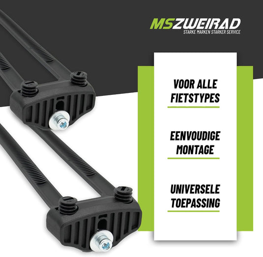 Ringslot montagekit universeel zwart